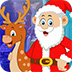 救援圣诞老人与鹿